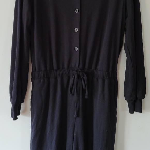 Amazon Essential Black womens Jumpsuit sz M - Picture 3 of 5